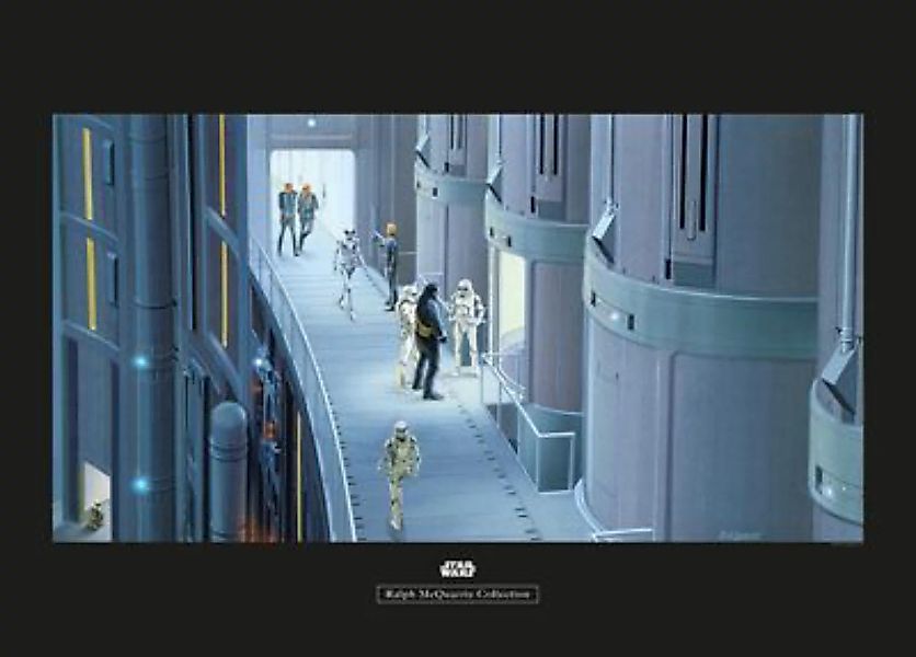 KOMAR Wandbild - Star Wars Classic RMQ Prison Elevator - Größe: 70 x 50 cm günstig online kaufen