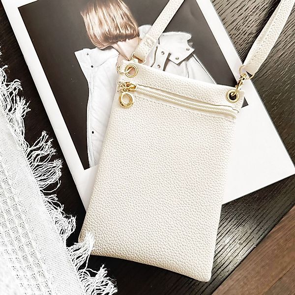 Coonoor Umhängetasche Damen Litschi Muster Handytasche günstig online kaufen