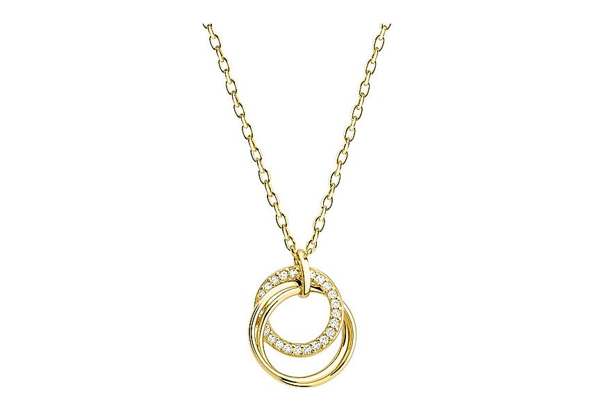 Sofia Milani Kette mit Anhänger Kreis, 925 Silber Damen Schmuck - N0759 günstig online kaufen