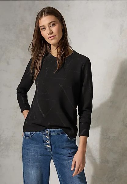 CECIL Jaquard Shirt günstig online kaufen