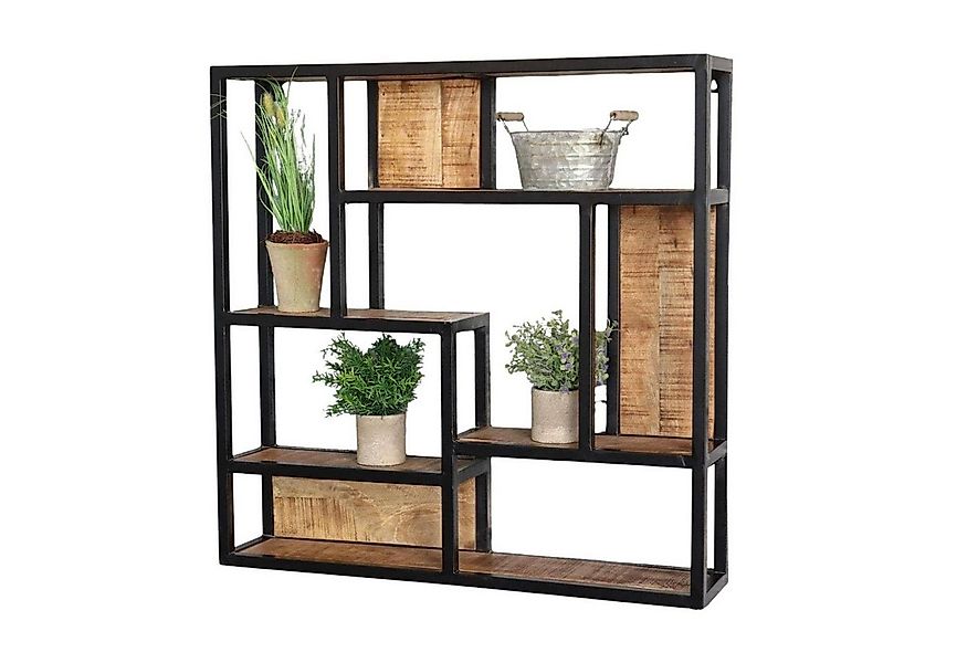 baario Wandregal Wandregal SELCE 80x80 Metall, Hängeregal massiv Eisen & Ma günstig online kaufen