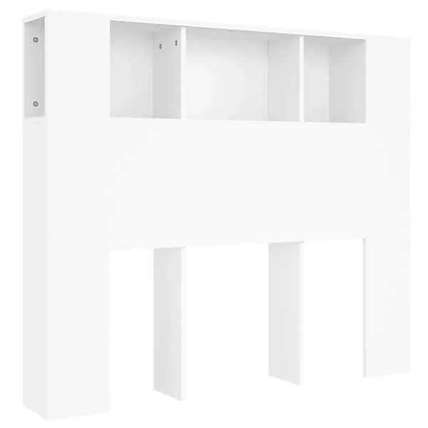 vidaXL Kopfteilschrank Weiß 120 x 18,5 x 102,5 cm 811916 günstig online kaufen