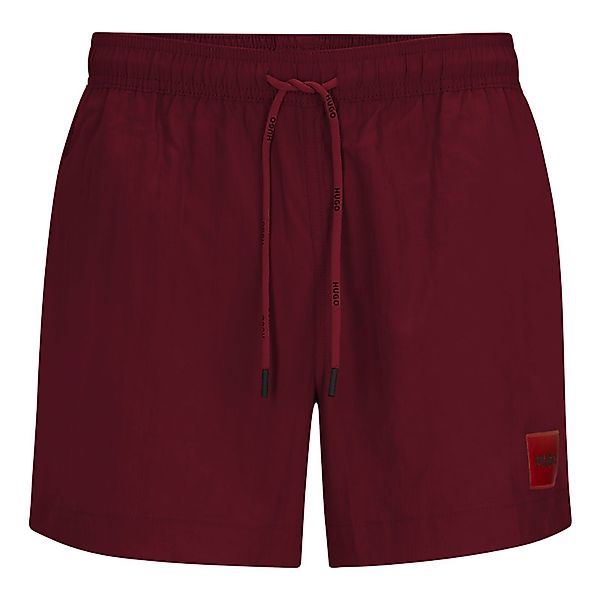 HUGO Badeshorts Dominica mit großem Marken-Patch günstig online kaufen