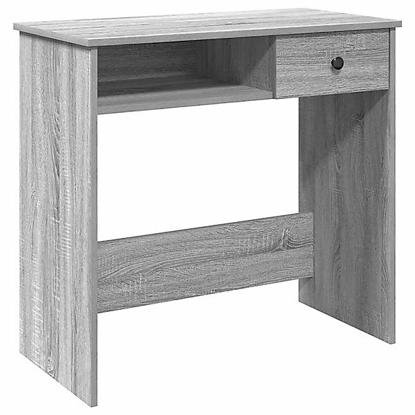 vidaXL Schreibtisch Grau Sonoma 80x40x75 cm Holzwerkstoff 860477 günstig online kaufen