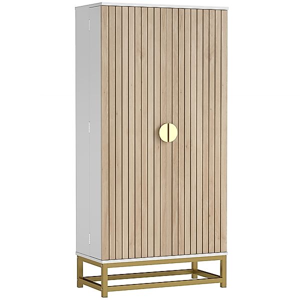 HOMCOM Buffetschrank, Küchenmöbel Lagerung, moderner Geschirrschrank mit 12 günstig online kaufen