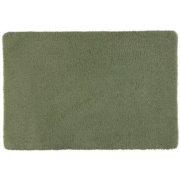 Rhomtuft - Badteppiche Square - Farbe: olive - 404 - 60x90 cm günstig online kaufen
