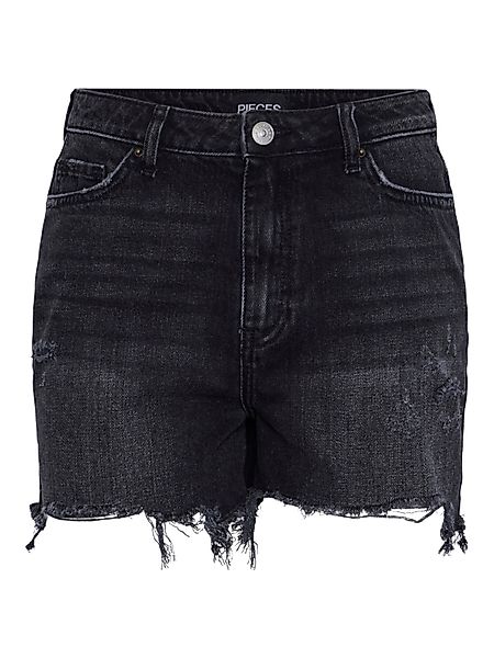 pieces Jeansshorts PCSummer (1-tlg) Fransen günstig online kaufen