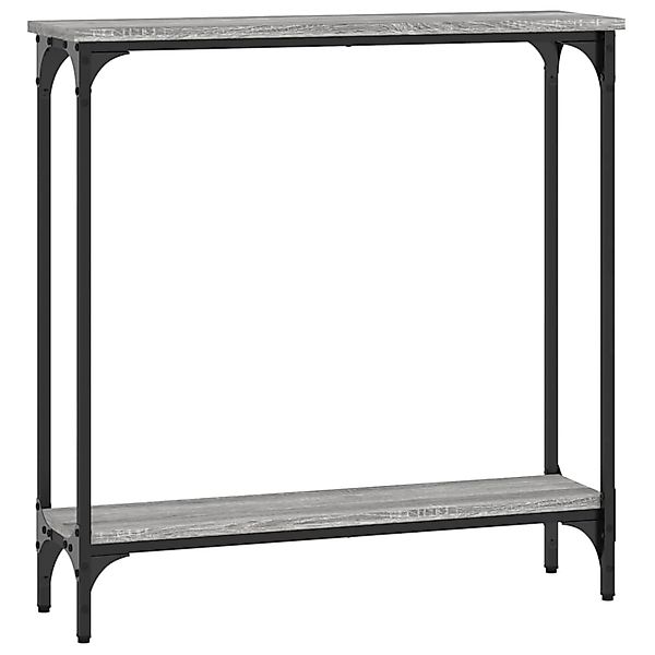 vidaXL Beistelltisch Konsolentisch Grau Sonoma 75x22,5x75 günstig online kaufen