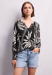 STREET ONE STUDIO Chiffonbluse im lockeren Schnitt günstig online kaufen