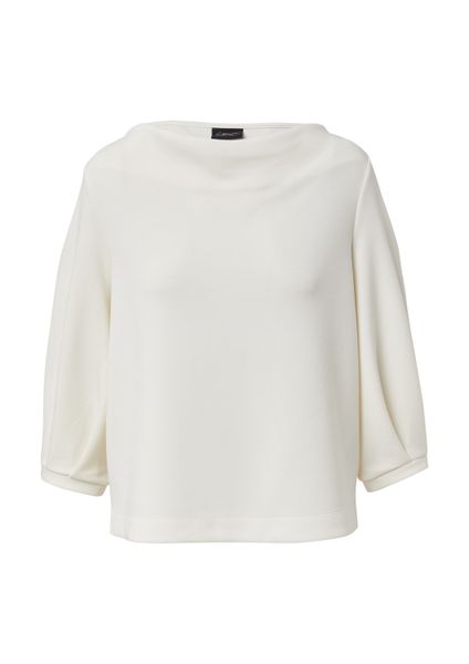 s.Oliver 3/4 Arm-Pullover Sweatshirt Weiches Sweatshirt günstig online kaufen