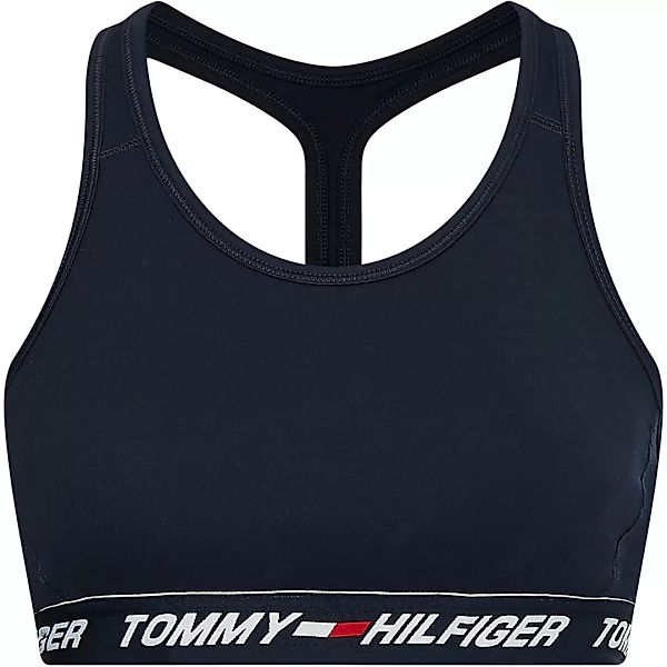 Tommy Hilfiger Sportswear Mid Intensity Tape Racer Sport-bh S Desert Sky günstig online kaufen