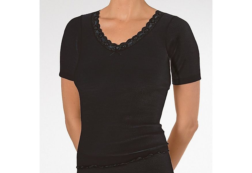 Nina Von C. Unterhemd Nina von C. Wool Silk Halbarm-Shirt günstig online kaufen