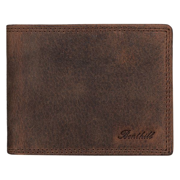 Benthill Geldbörse Herren Echtleder RFID Portemonnaie günstig online kaufen