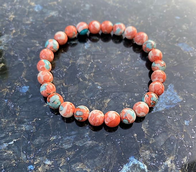 NAHLE Perlenarmband Armband Jaspis Naturstein Armband günstig online kaufen