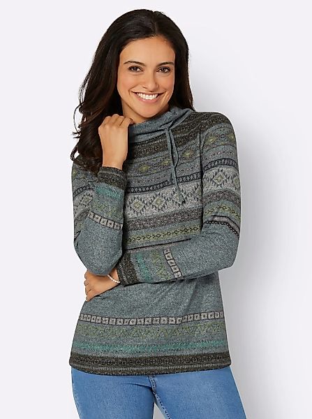 Inspirationen Stehkragenshirt "Druck-Shirt", 1 Stk. günstig online kaufen