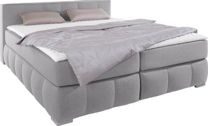 Home affaire Boxspringbett "Chelles" inkl. Topper, in XXL- Überlänge 220 cm günstig online kaufen