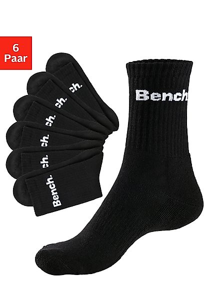 Bench. Tennissocken (Packung, 6-Paar) mit Fuß günstig online kaufen