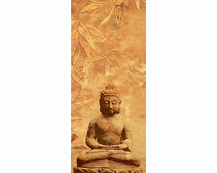 Trtapete "Buddha meditie" 0,91x2,11 m / selbstklebende Folie günstig online kaufen