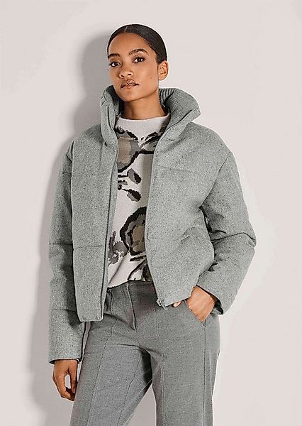 MADELEINE Outdoorjacke Urbaner Chic für kalte Tage Kastige Form mit hohem S günstig online kaufen