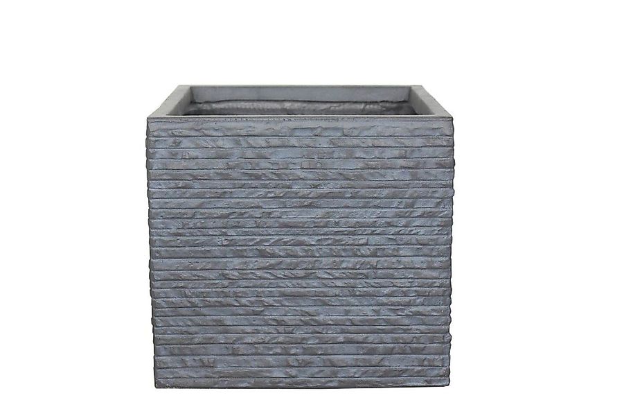 tegawo Blumenkasten Brickstone Klinkeroptik quadratisch grau, günstig online kaufen