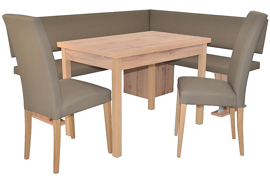 moebel-direkt-online Eckbankgruppe Schenkelmaß 150x182 cm, in günstig online kaufen