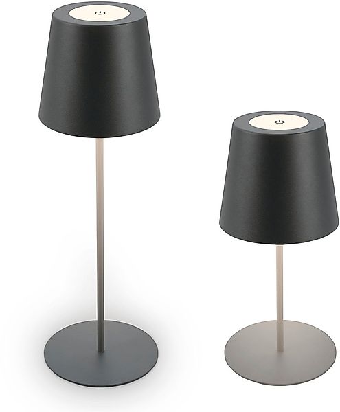 B.K.Licht Außen-Tischleuchte »BK_TL1593 Akku LED Tischlampe, 3-Stufen Touch günstig online kaufen