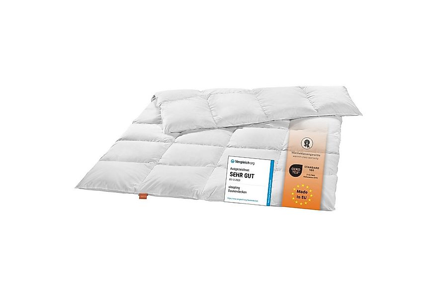 sleepling Daunenbettdecke Komfort, 135x200 cm, 155x220 cm, weitere Größen u günstig online kaufen