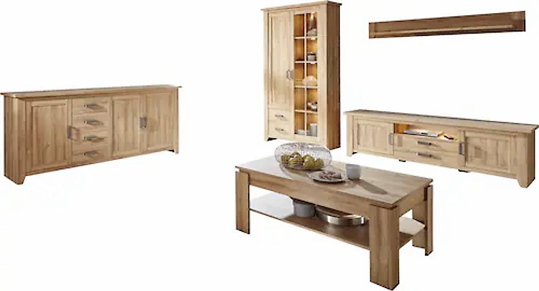 trendteam Wandboard »Canyon«, Wandregal, Wandboard, Breite 167 cm, Höhe 23 günstig online kaufen