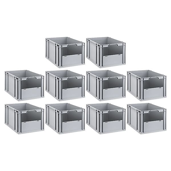 PROREGAL SparSet 10x Eurobox NextGen Insight HxBxT 32 x 40 x 60 cm 65 Liter günstig online kaufen