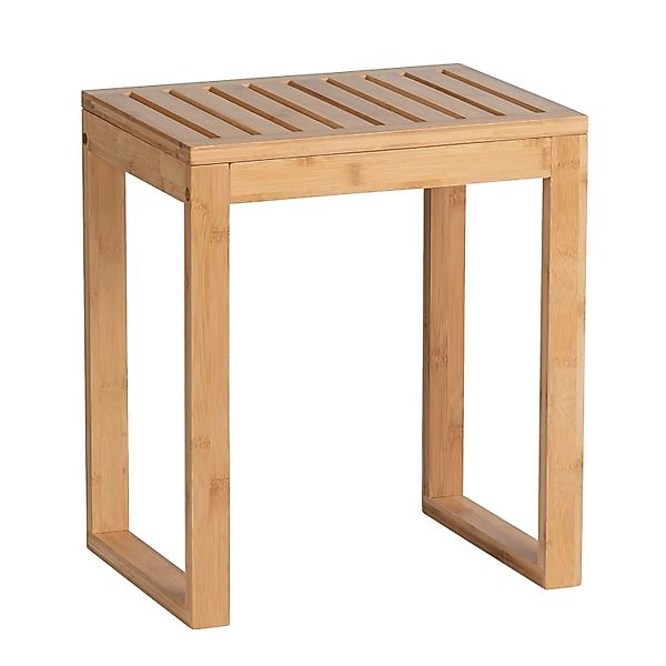 WENKO Hocker Bambusa, BxTxH: 40x46x30 cm günstig online kaufen