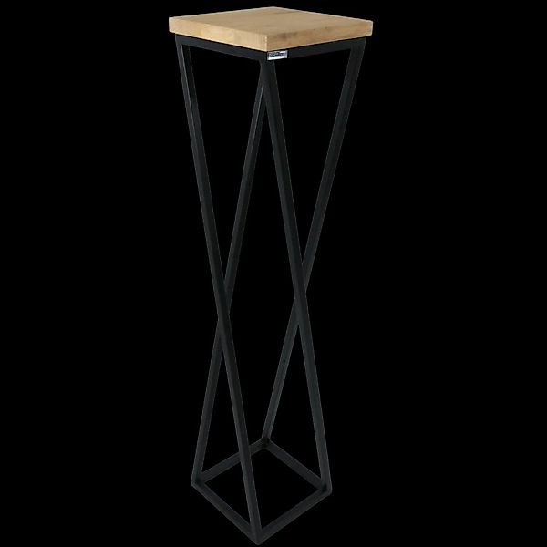 holz4home® Blumenständer Dekoständer MDF Sonoma Eiche günstig online kaufen