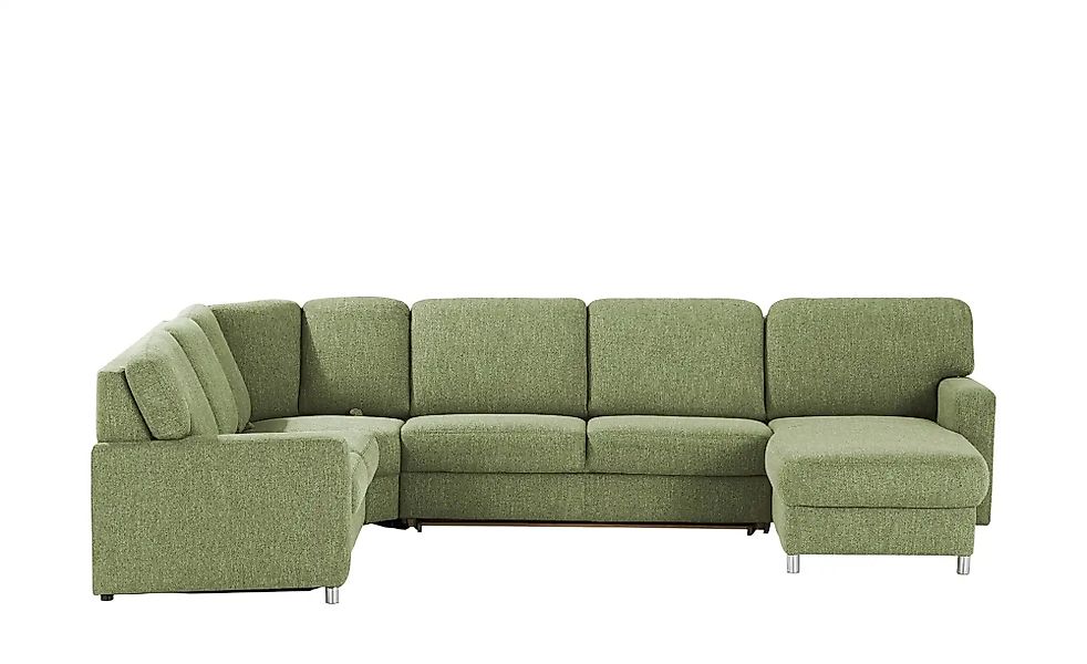 smart Wohnlandschaft  Valencia ¦ grün ¦ Maße (cm): B: 341 Polstermöbel > So günstig online kaufen