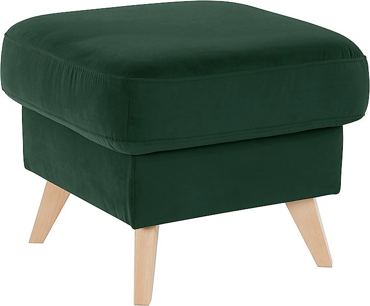 exxpo - sofa fashion Hocker »Nappa mit praktischem Staufach unter der Sitzf günstig online kaufen