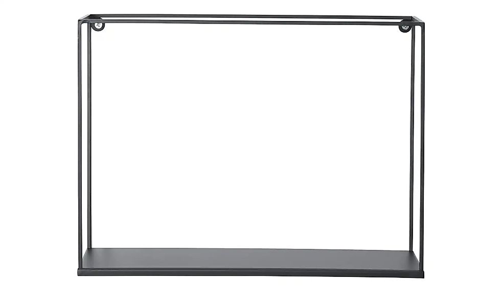 Wandregal  Toppo ¦ schwarz ¦ Maße (cm): B: 34 H: 25 T: 13.0 Regale > Wandre günstig online kaufen