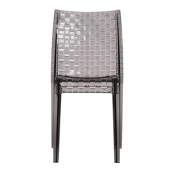 Stapelbarer Stuhl Ami Ami plastikmaterial grau - Kartell - Grau günstig online kaufen