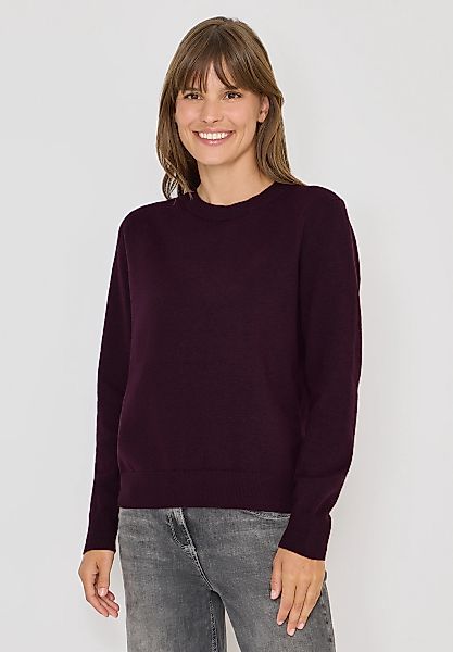 Cecil Strickpullover mit Rundhalsausschnitt günstig online kaufen