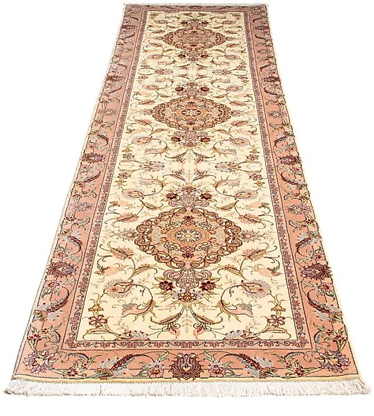 morgenland Orientteppich »Perser - Täbriz - Royal - 310 x 88 cm - beige«, r günstig online kaufen