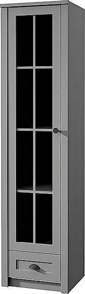 Xlmoebel Vitrine Klassischer Landhaus-Glaskabinettschrank mit Vitrinenmöbel günstig online kaufen