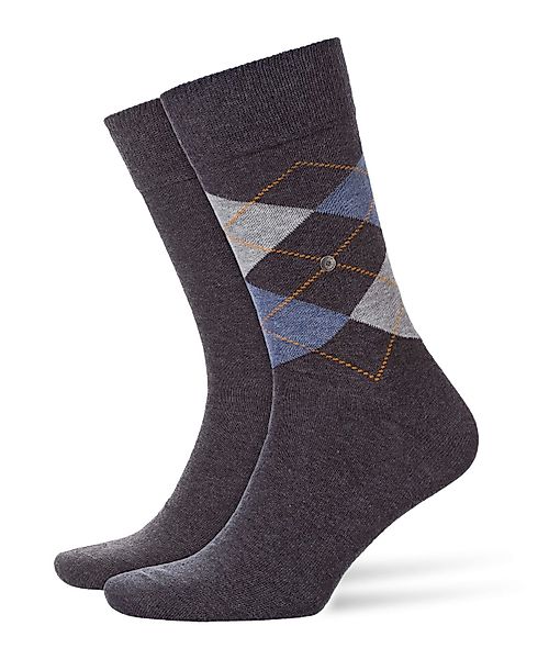 Burlington Socken "Everyday Argyle Mix", (2 Paar, 2er Pack), aus weicher ge günstig online kaufen