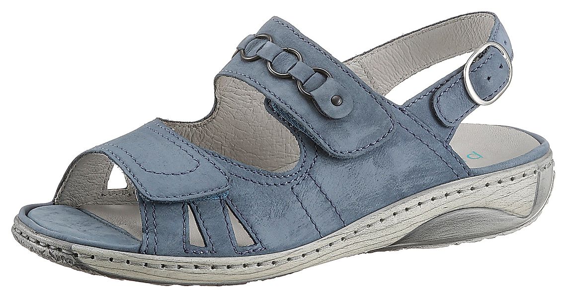 Waldläufer GARDA Riemchensandale, Sommerschuh, Sandalette, Keilabsatz, günstig online kaufen