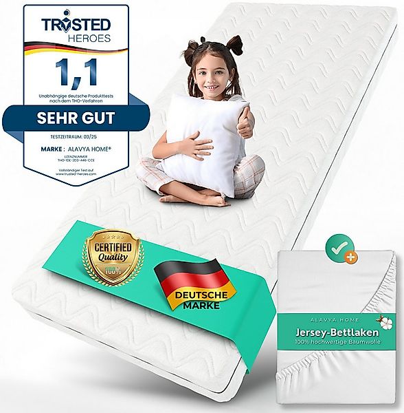 Kindermatratze COZY, Alavya Home®, 10 cm hoch, (Babymatratze 60x120 cm mit günstig online kaufen