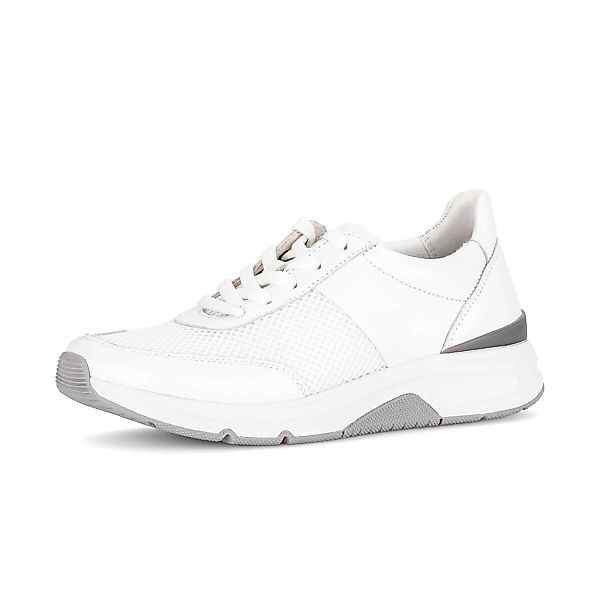 Gabor Sneaker "Sneaker low Materialmix Leder/Lederimitat" günstig online kaufen