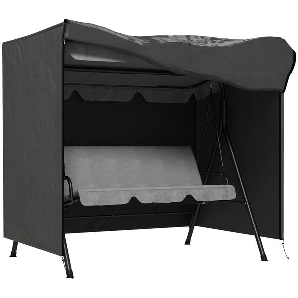 Outsunny Gartenmöbel-Schutzhülle 3 Sitzer, wasserabweisend, winterfest günstig online kaufen