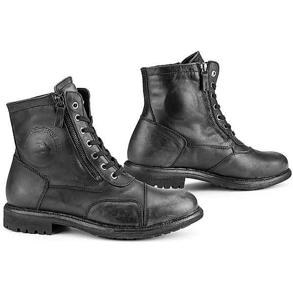 Falco Falco Aviator Motorrad-Stiefel Schwarz Motorradstiefel günstig online kaufen