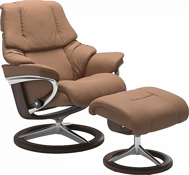 Stressless Fußhocker "Reno", mit Signature Base, Gestell Wenge günstig online kaufen