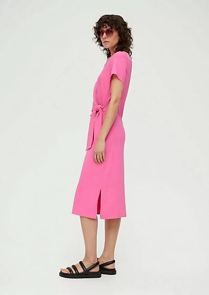 s.Oliver Maxikleid Kleid aus Baumwollstretch Knoten günstig online kaufen