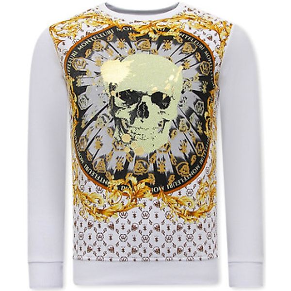Tony Backer  Sweatshirt Skull Strass günstig online kaufen