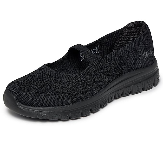 Skechers GRACEFUL Ballerina Freizeitschuh, Schlupfschuh, Slipper mit Stretc günstig online kaufen