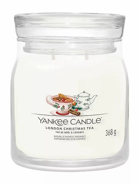 Yankee Candle Duftkerze Signature London Christmas Tea 368g günstig online kaufen