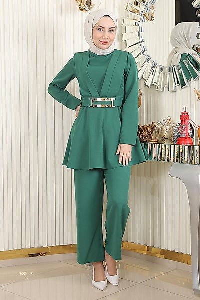 MODAMİHRAM Tunika Gerüschtes Zweiteiliges Set günstig online kaufen